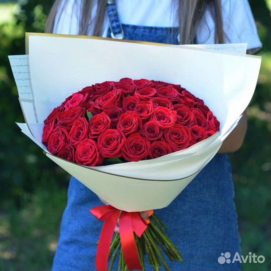 Роза Эквадор 50 см