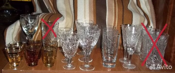 Посуда Хрусталь Стекло СССР