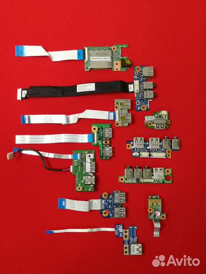 Платы с USB для ноутбуков