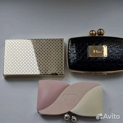 Палетка теней Dior, clarins