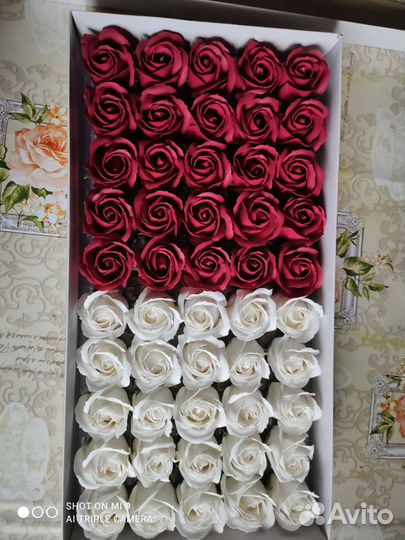 Мыльные розы 50 шт