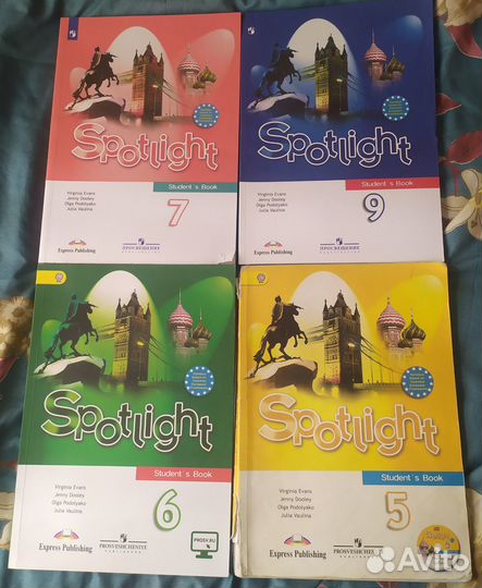 Английский 5-6-7-9 Просвещение