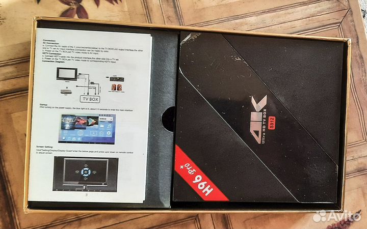 Тв приставка H96 Pro+ (Андроид)