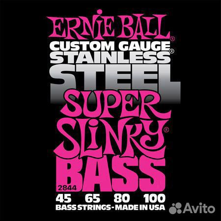 Ernie Ball P02844 Stainless Steel Super Slinky Ко