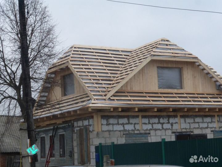 Кровельные работы. Ремонт крыш. Сайдинг