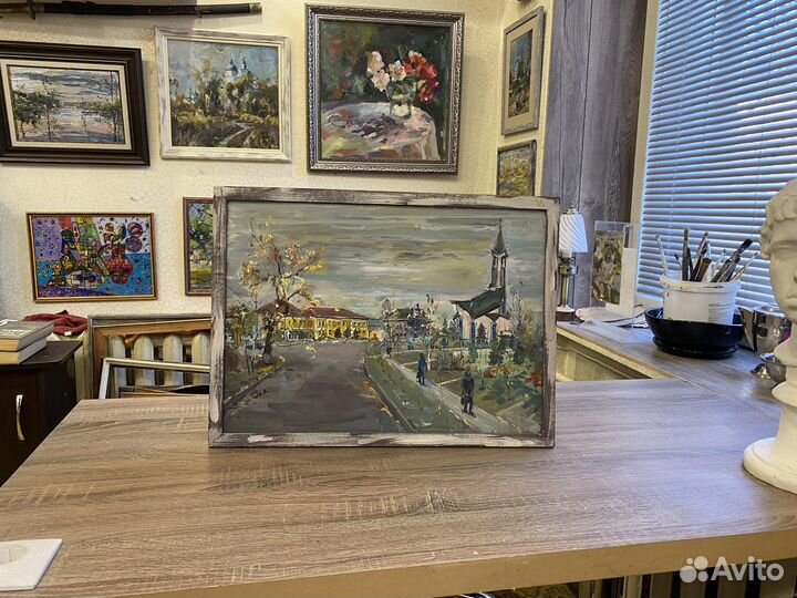 Картина маслом пейзаж