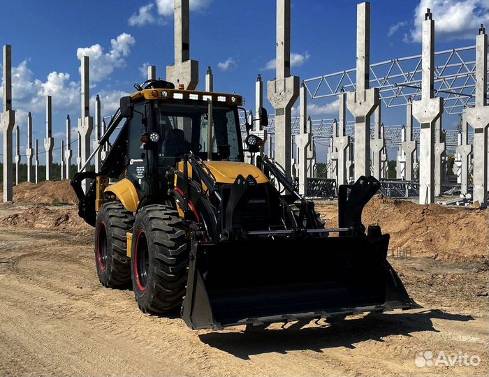 Экскаватор-погрузчик Shanmon 388H, 2024