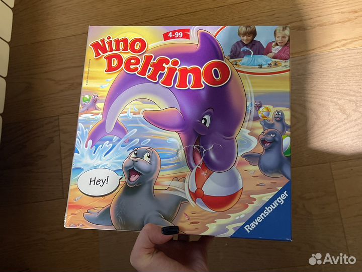 Nino delfino настольная игра полная комплектация