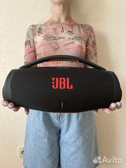 Мощная колонка JBL Boombox 3 LED