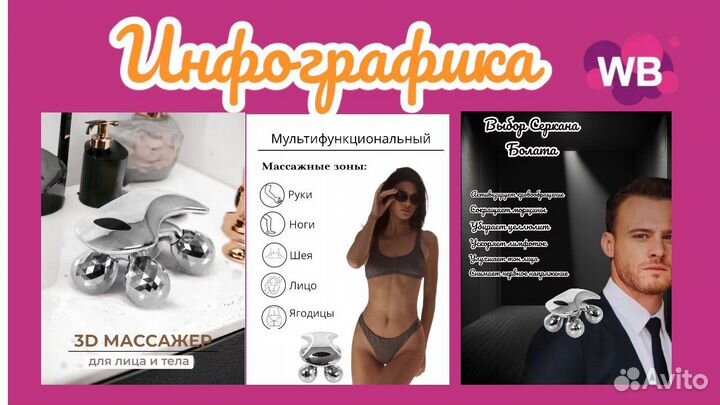 Инфографика для маркетплейсов wildberries