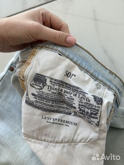 Джинсы levis 501 оригинал