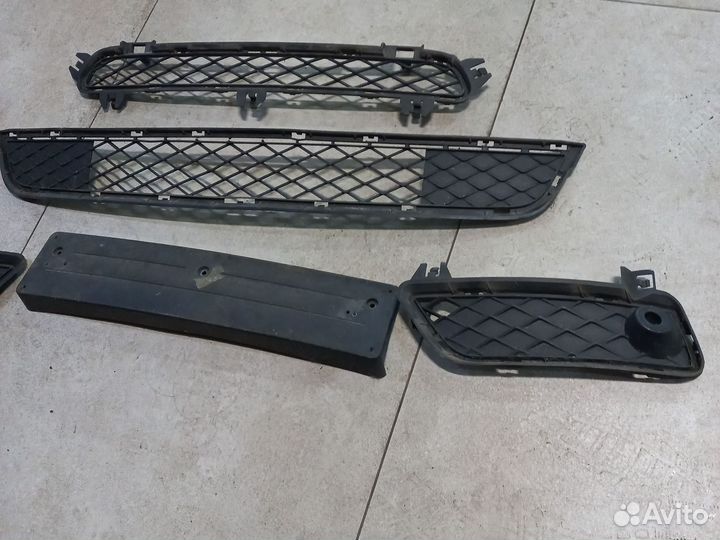 Накладки переднего бампера на BMW X3 F25