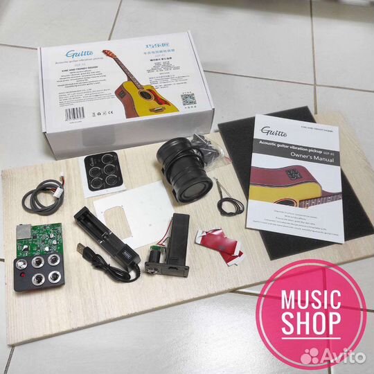 Звукосниматель трансакустический новый