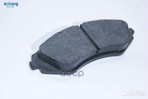 Колодки тормозные daewoo nexia/nubira 91- перед