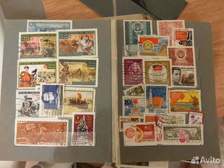 Альбом с марками СССР