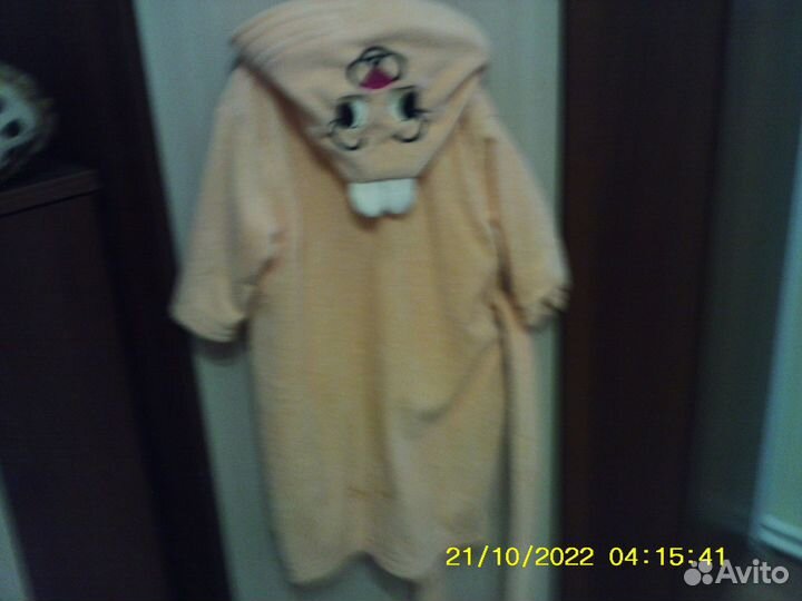 Детский махровый халат