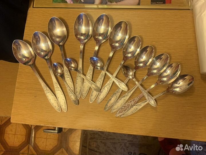 Столовые приборы из мельхиора