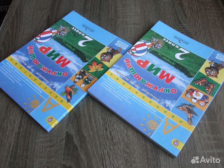 Плешаков Окружающий мир 2 класс Учебник В 2х чч