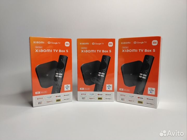 Xiaomi Mi Tv Box s 2 gen новые
