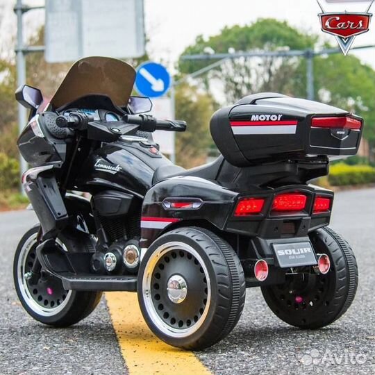 Детский электромотоцикл на аккумуляторе