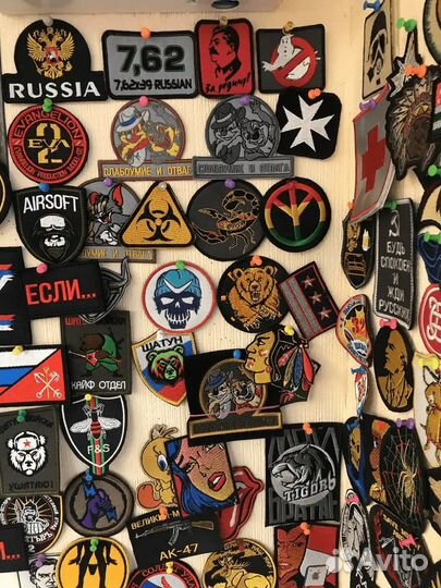 Шевроны нашивки патчи и позывные