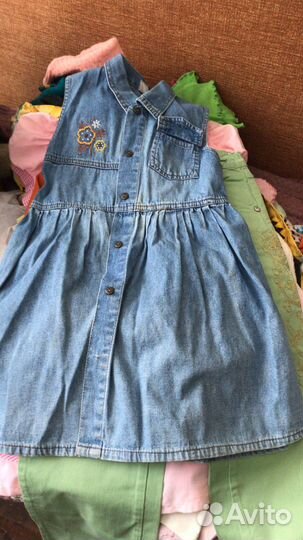 Вещи на девочку пакетом 5-6 -7лет