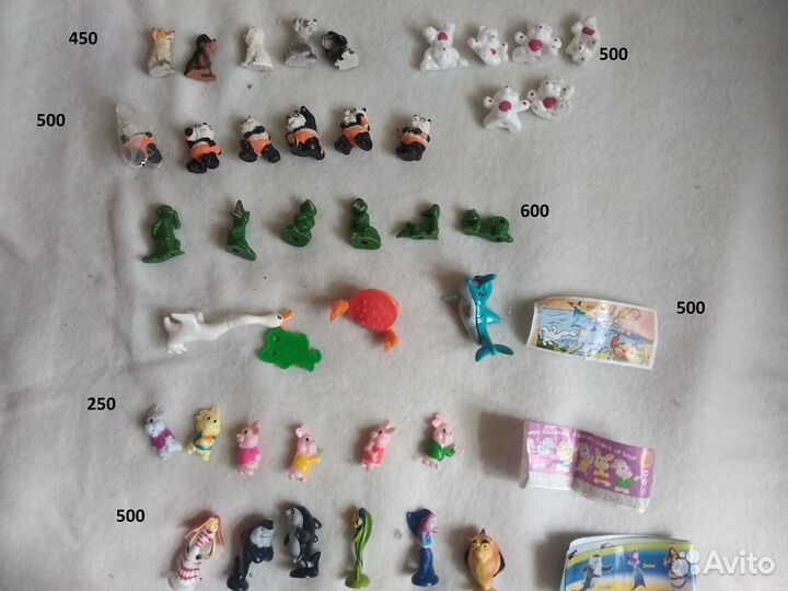 Полные серии киндеров