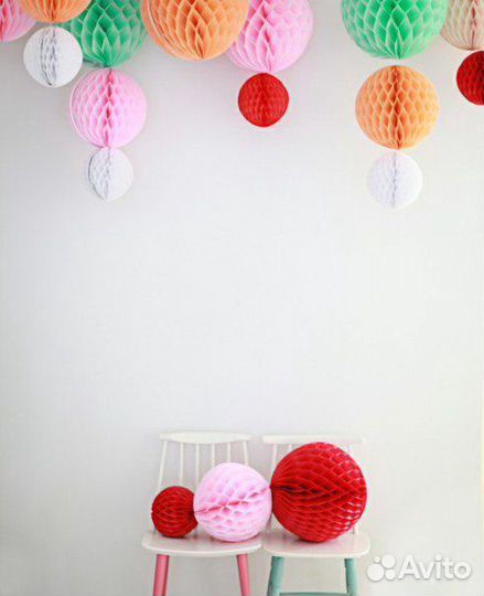 Бумажные фонарики на день рожд./выпускной/свадьбу