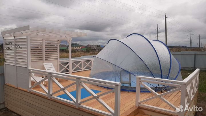 Купол для бассейна Летотент