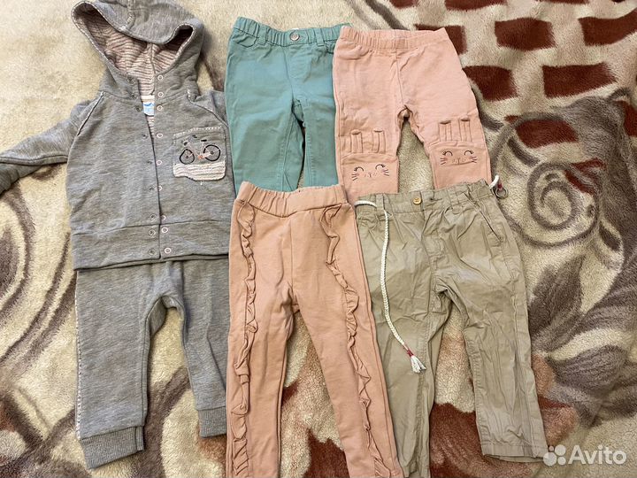 Вещи пакетом на девочку 1 год