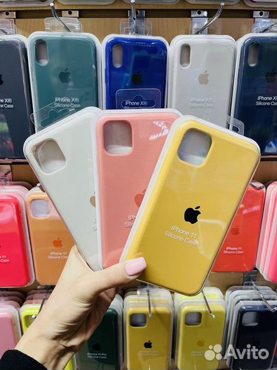 Чехлы Silicone case на iPhone Xr/11/Xs/12Pro/7/8+