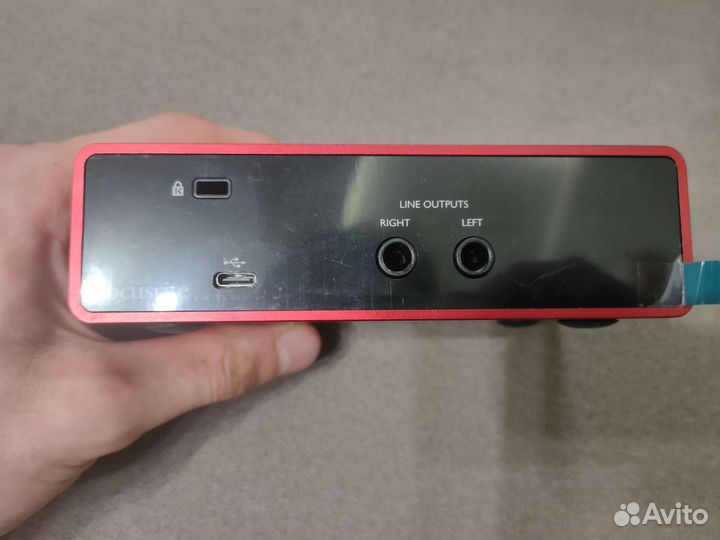 Звуковая карта focusrite scarlett solo 3rd gen