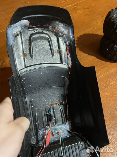 Бу hsp brontosaurus 1/10 и запчасти