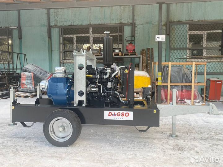 Дизельная мотопомпа Viesse 600м3/ч, двс Iveco