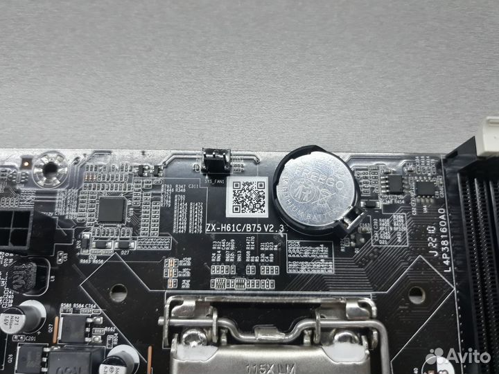 Материнская плата Socket 1155 microATX winnfox B75