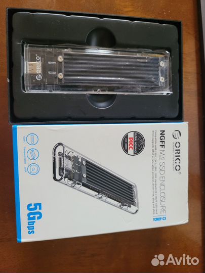 Orico SSD ngff SATA внешний адаптер