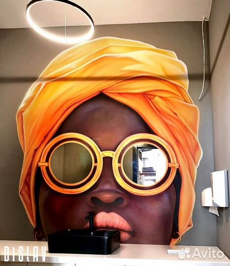 Роспись стен в интерьере Севастополь