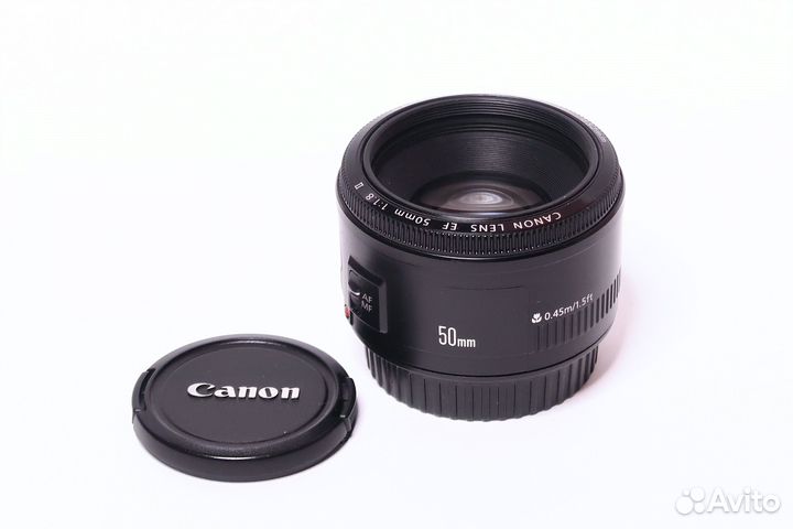 Объектив Canon EF 50mm f 1.8 ii