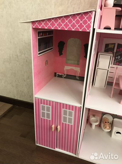 Домик кукольный Paremo «Мечта «с мебелью