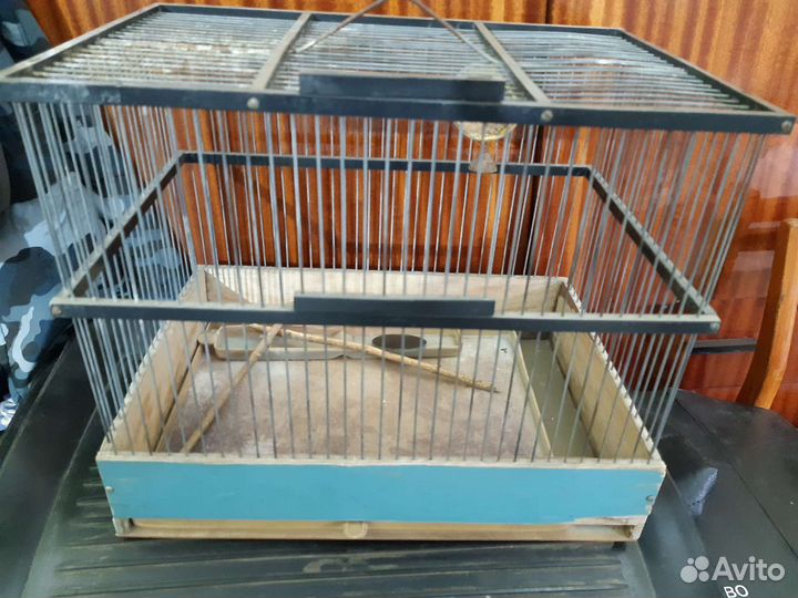 Клетка деревянная