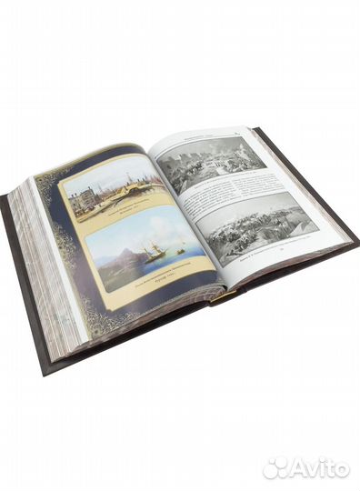 История русской живописи.В кожаном переплете