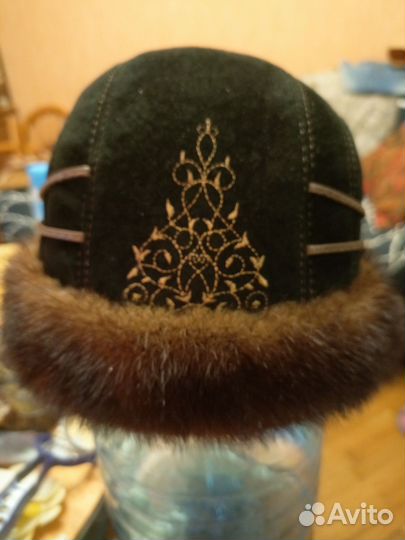 Шапка зимняя меховая женская