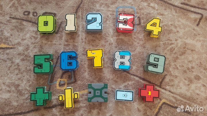 Цифры трансформеры