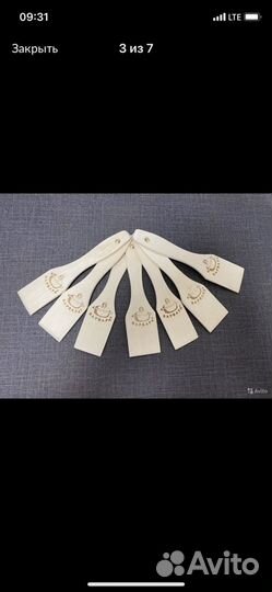 Деревянные лопатки