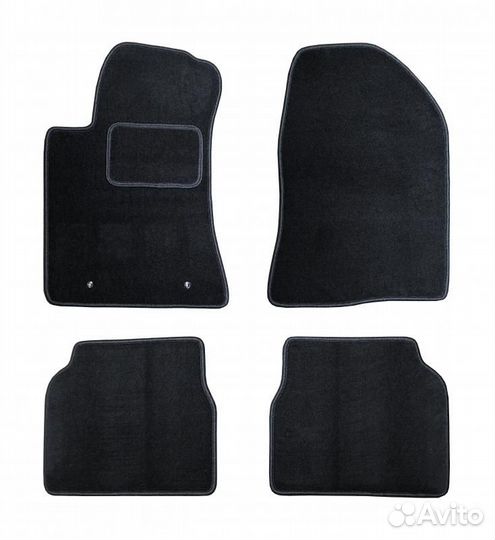 Ковры салона текстильные для subaru forester (2019) comfort графит