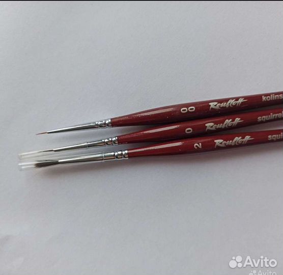 Кисти для маникюра и дизайна акварель