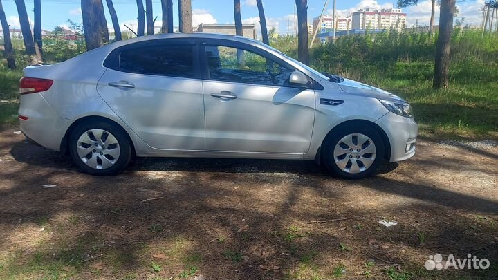 Kia Rio 1.6 МТ, 2016, 117 200 км