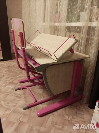 Растущая парта и стул