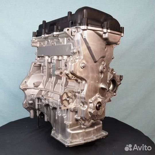 Новый двигатель на Hyundai solaris kia rio g4fa