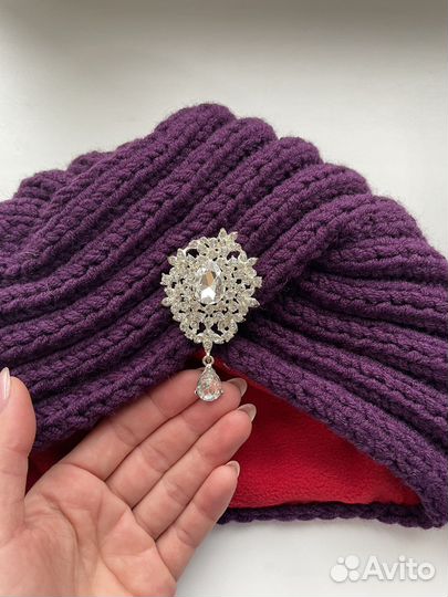 Шапка чалма женская